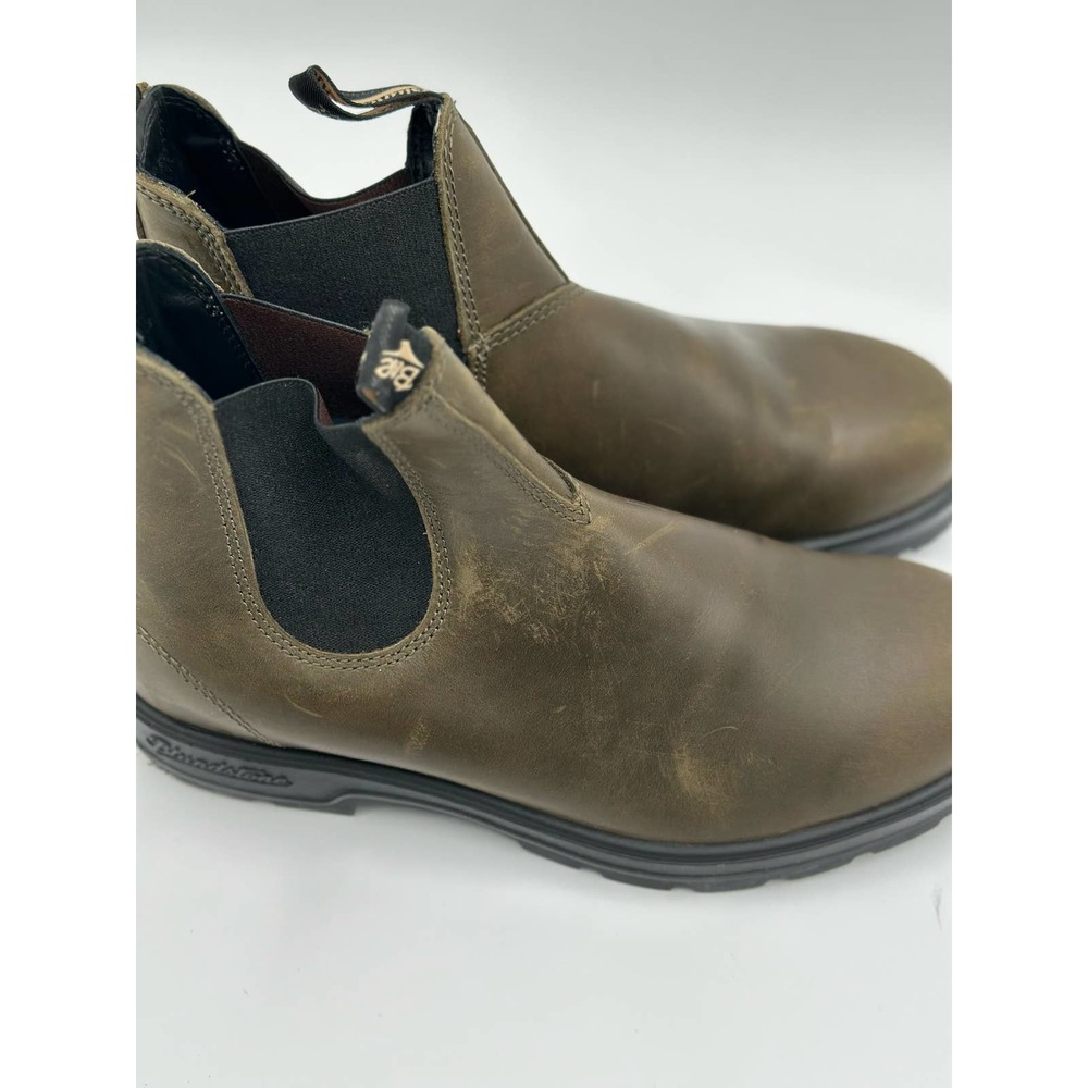 Blundstone 550 Rugged Sole Men's Green Blundstone Chelsea Boots US 9.5/ AU 8.5 - Picture 4 of 10